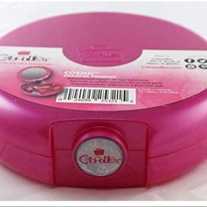 #1 Caboodles Cosmic Cosmetic Compact Multi compartment w/ fashion mirror Fuchsia